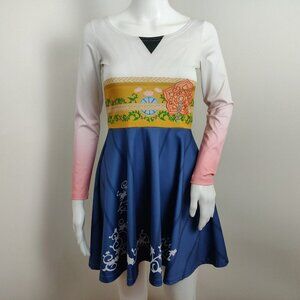 Yuna Final Fantasy Dress X Skater Size XS Gamer Stretch Kimono Closet Cosplay